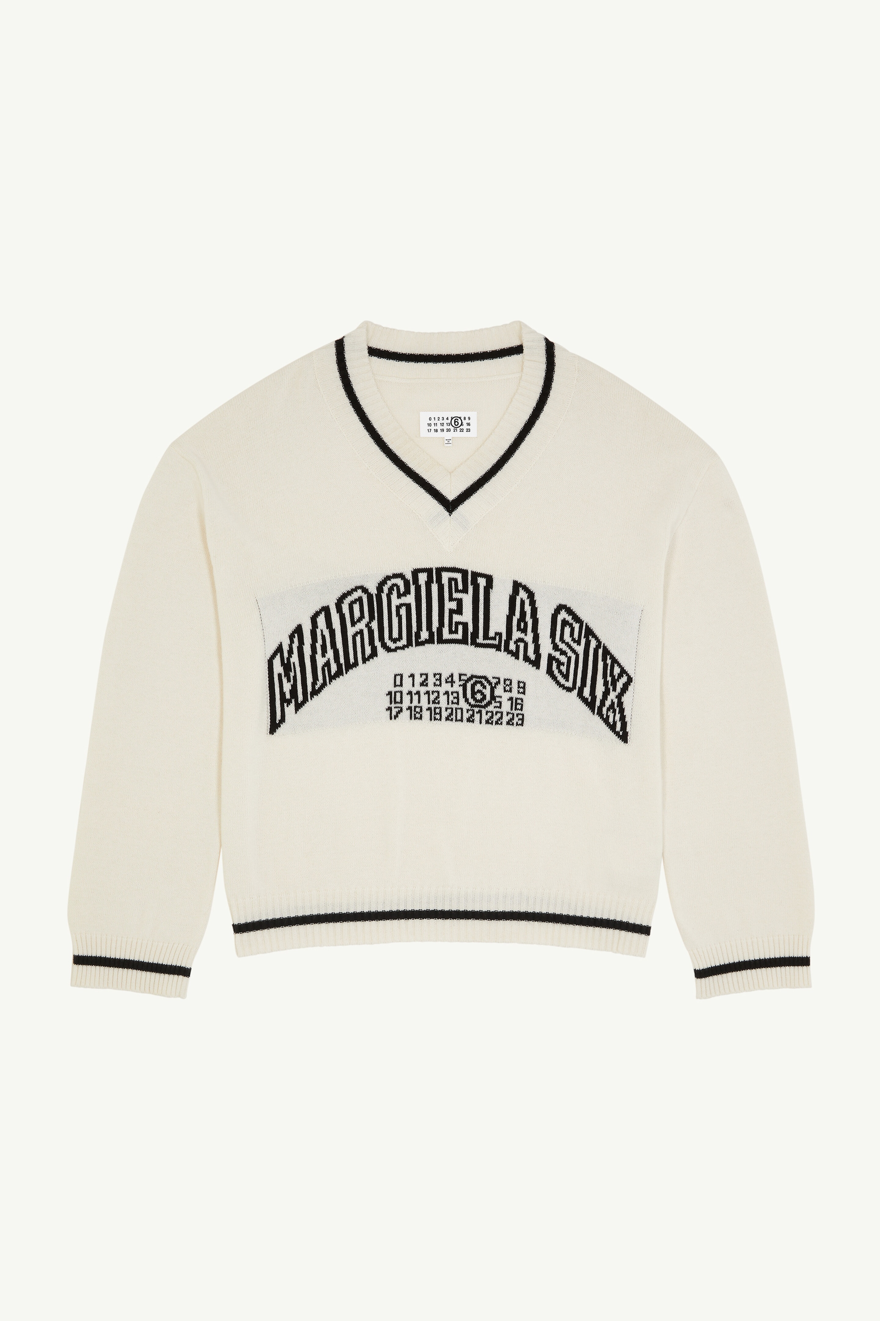 V-neck varsity jumper - 1