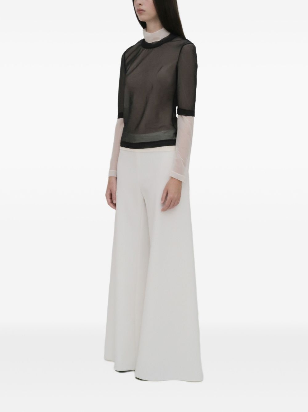 bias-cut trousers - 3
