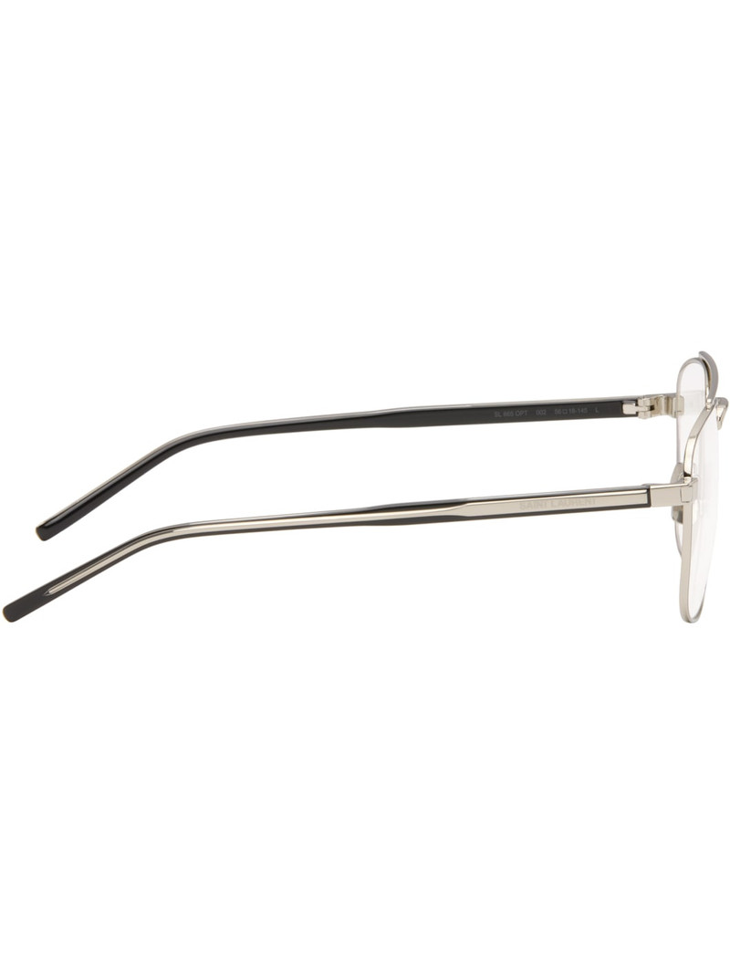 SAINT LAURENT Silver SL 665 Glasses outlook