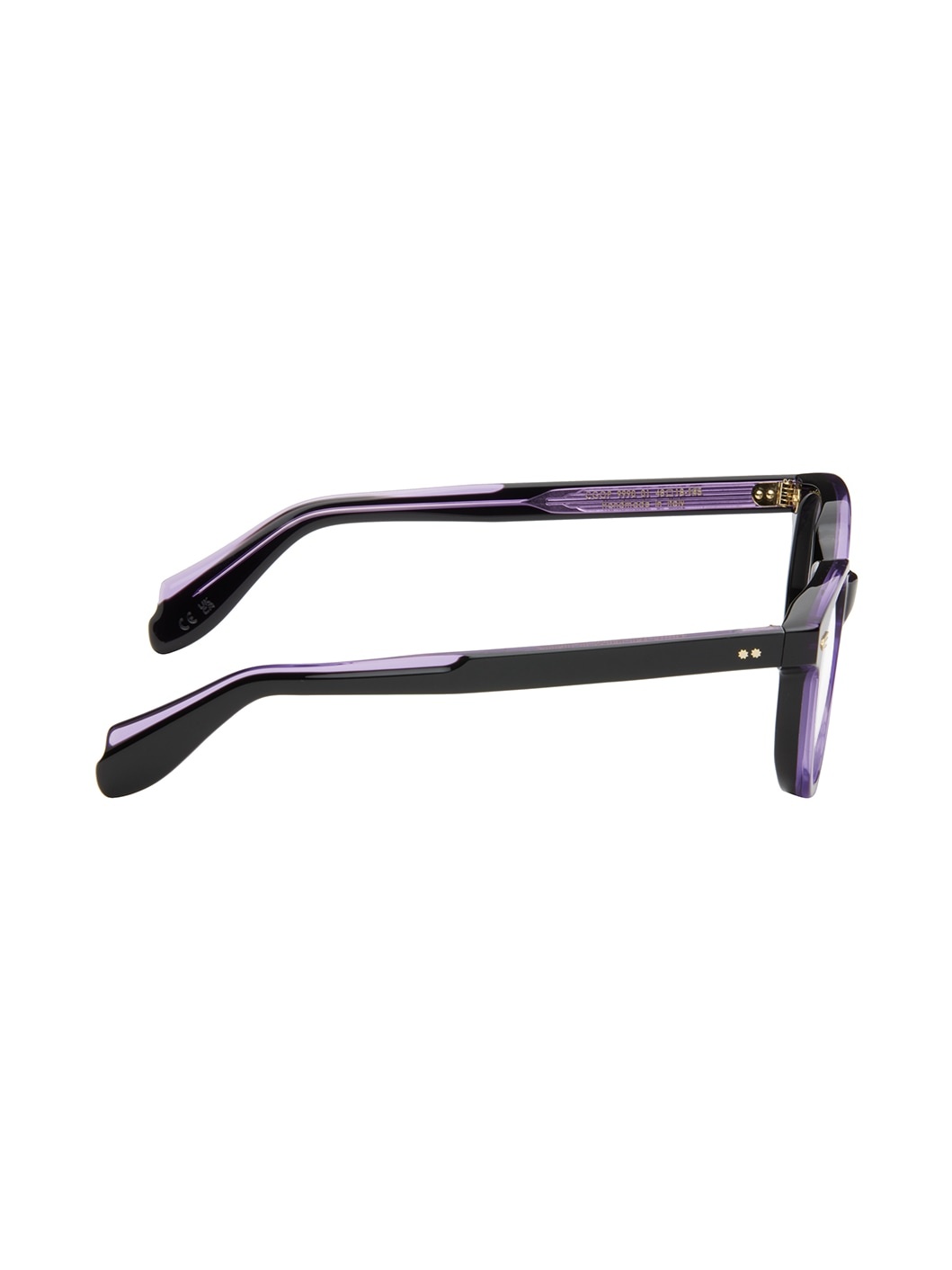 Black & Purple 9990 Glasses - 2