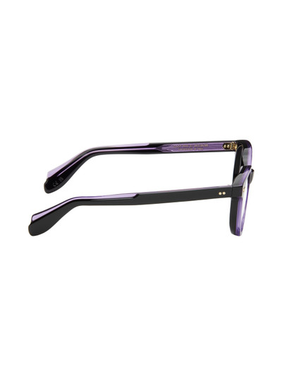 CUTLER AND GROSS Black & Purple 9990 Glasses outlook