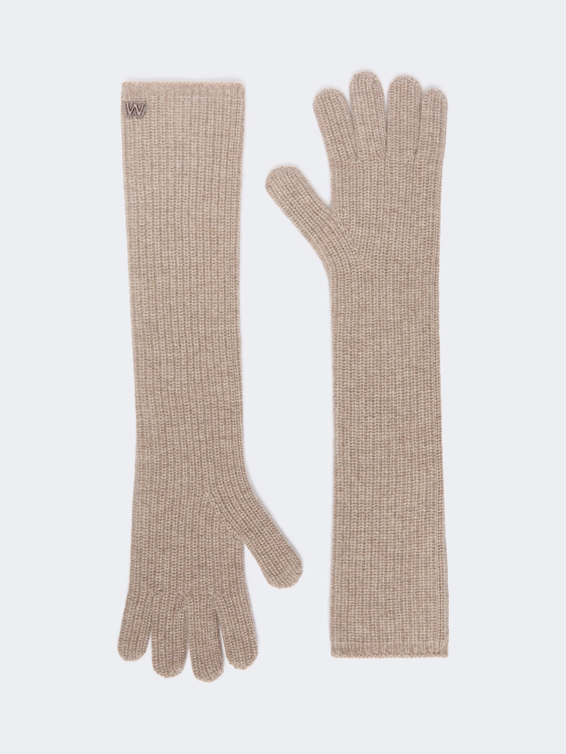 PALMI Cashmere yarn gloves - HONEY - 1