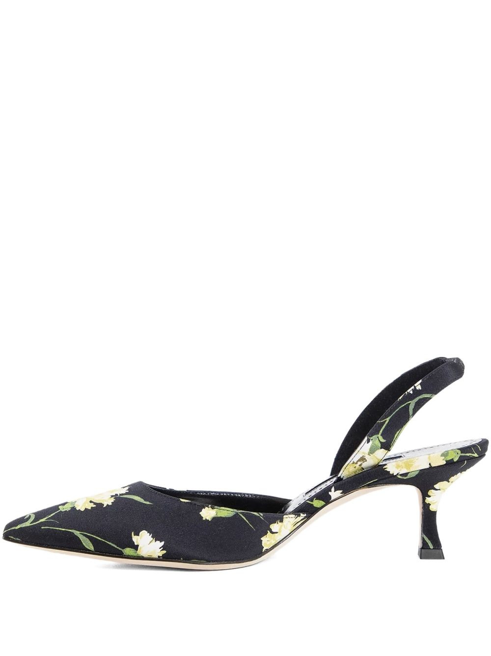 50mm Carolyne floral slingback pumps - 1
