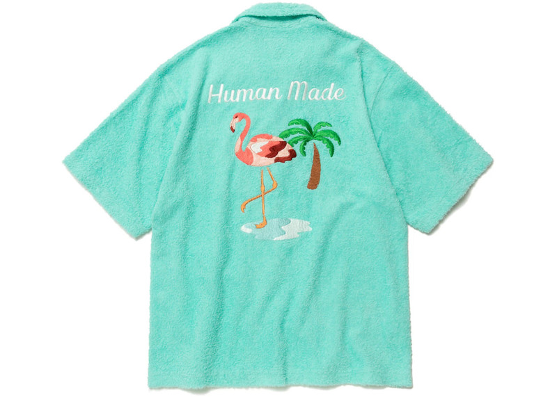 Human Made Human Made Pile Shirt Green outlook