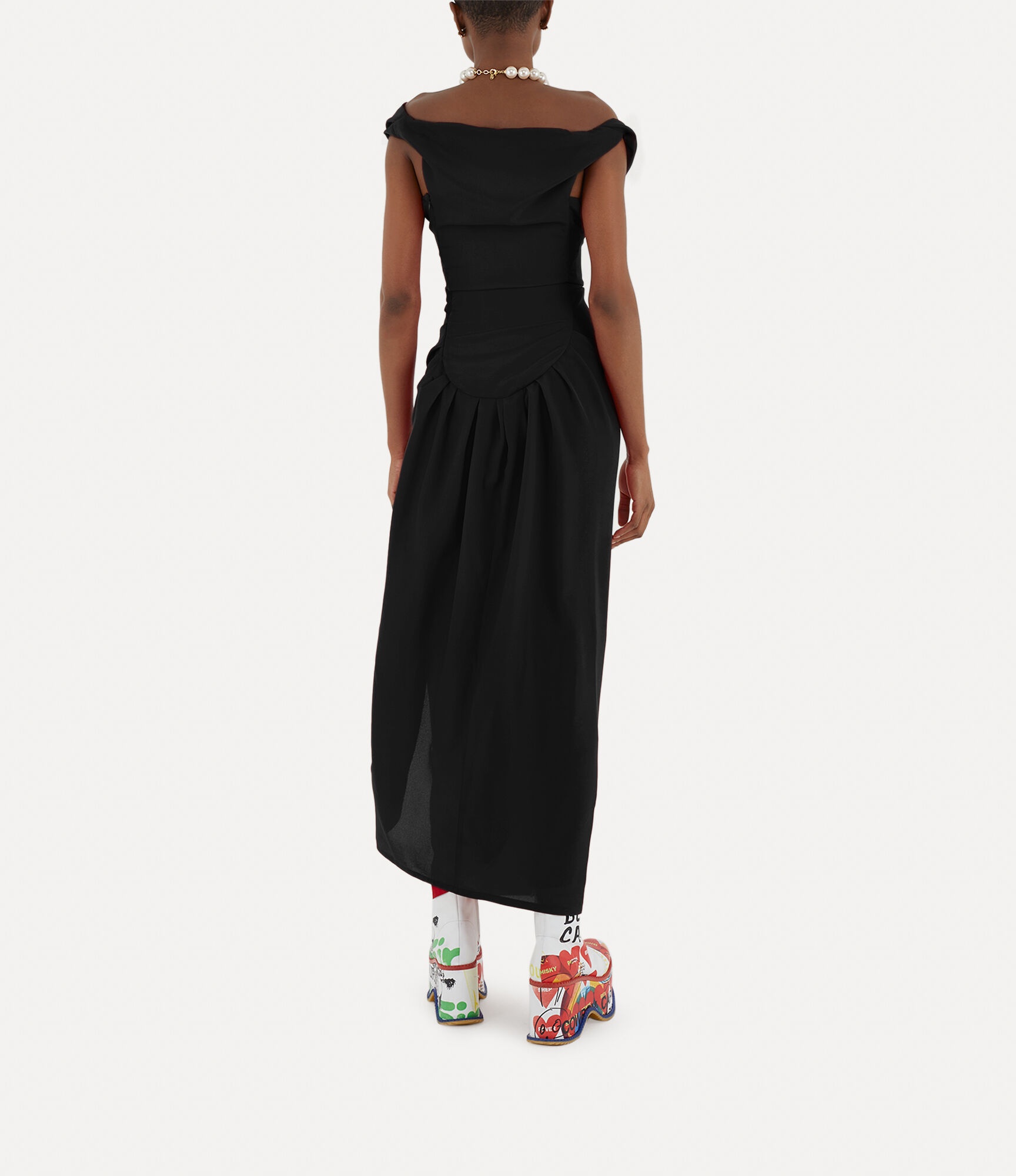 LONG GINNIE PENCIL DRESS - 3