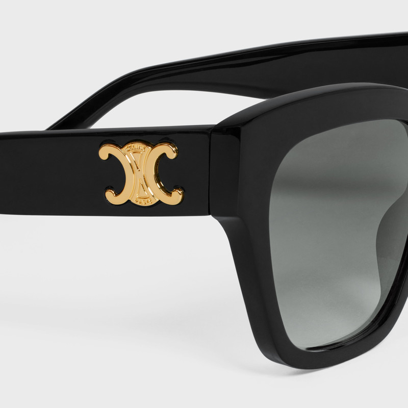 CELINE CL40253U Triomphe 09 Sunglasses in Acetate outlook