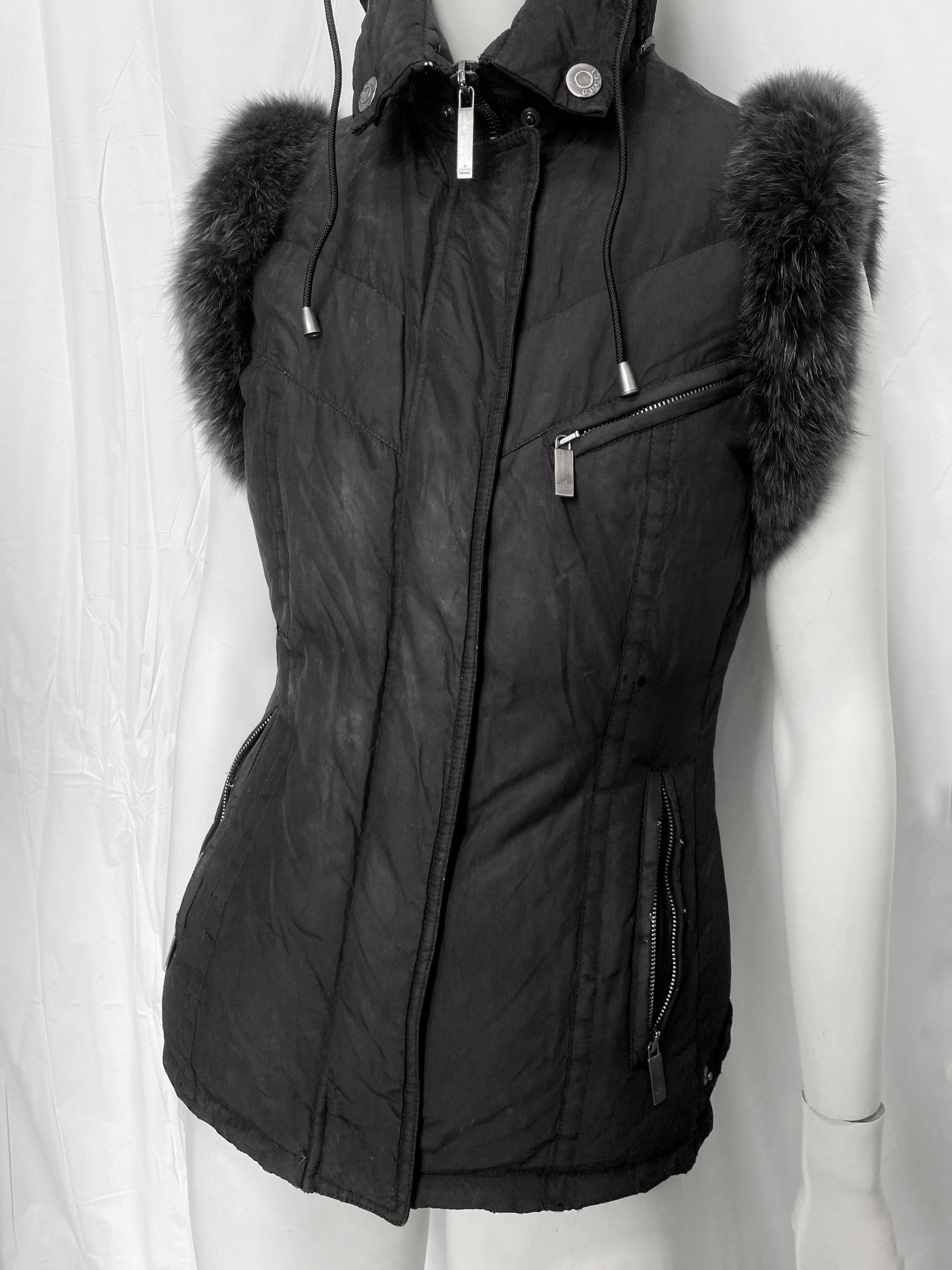 Gucci Fall 1998 Tom Ford Silk Quilted Down Puffer Vest 38 - 6