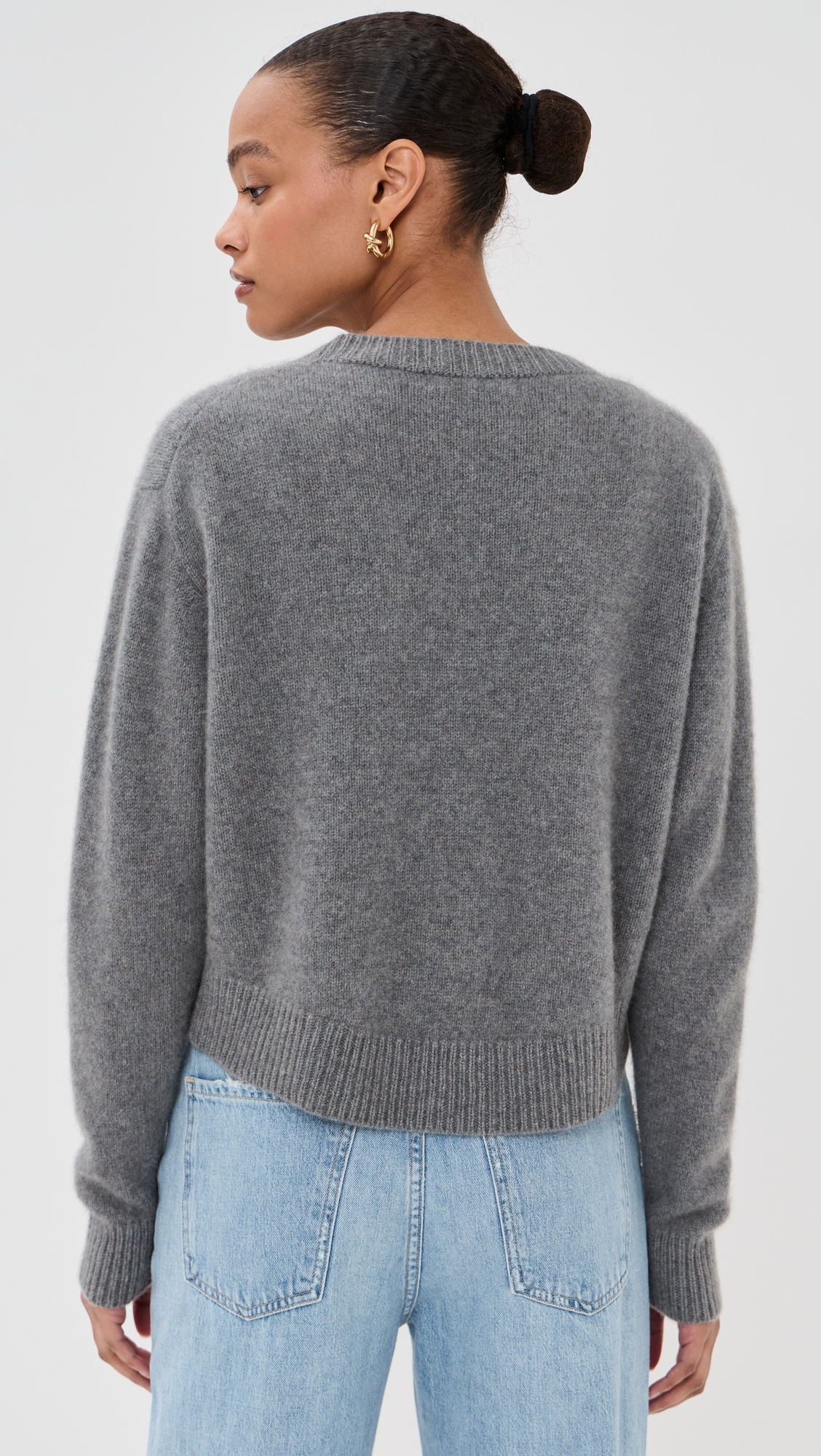 Cashmere Boxy Cardigan - 2