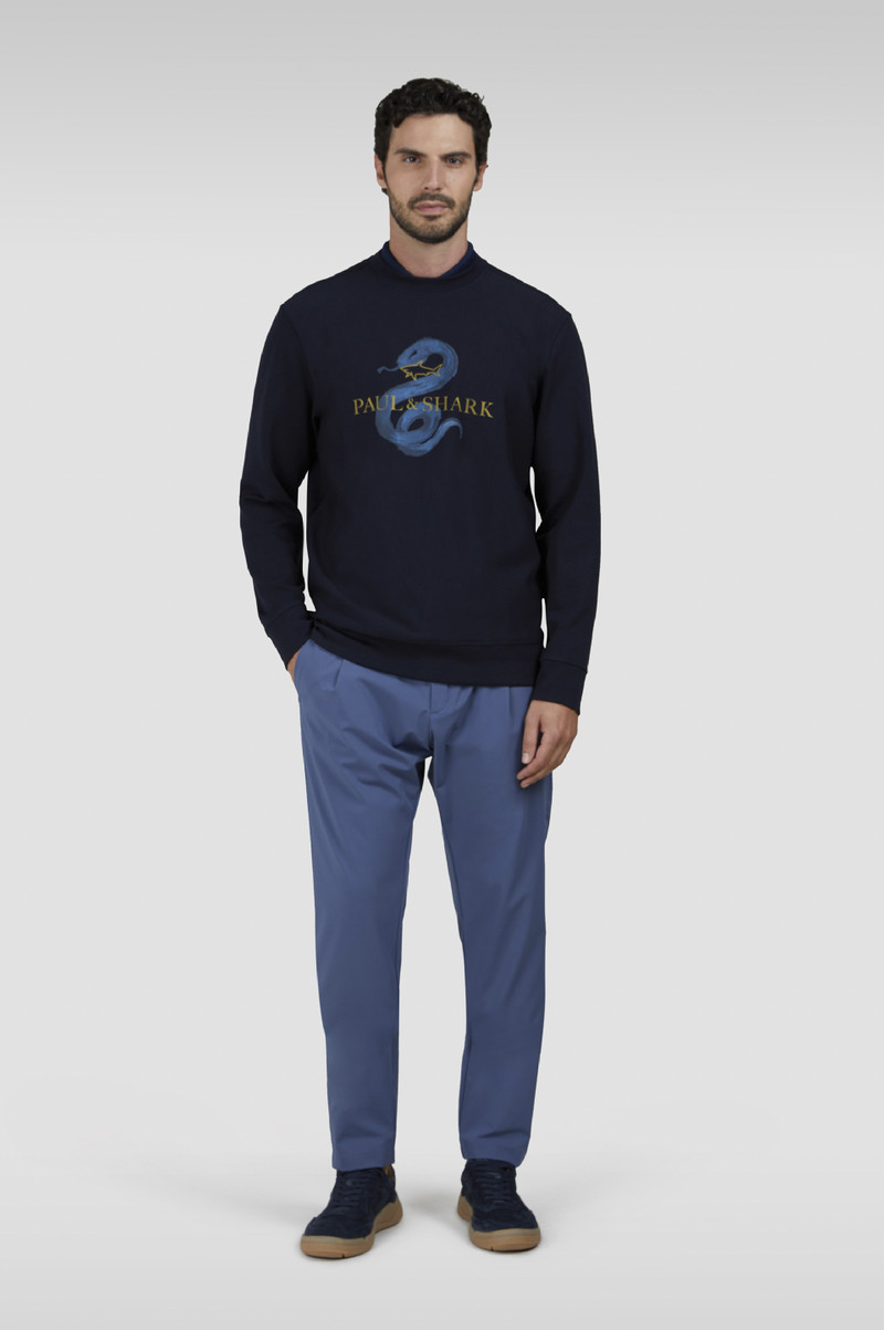 Paul & Shark DYNAMIC STRETCH PANTS WITH DRAWSTRING outlook