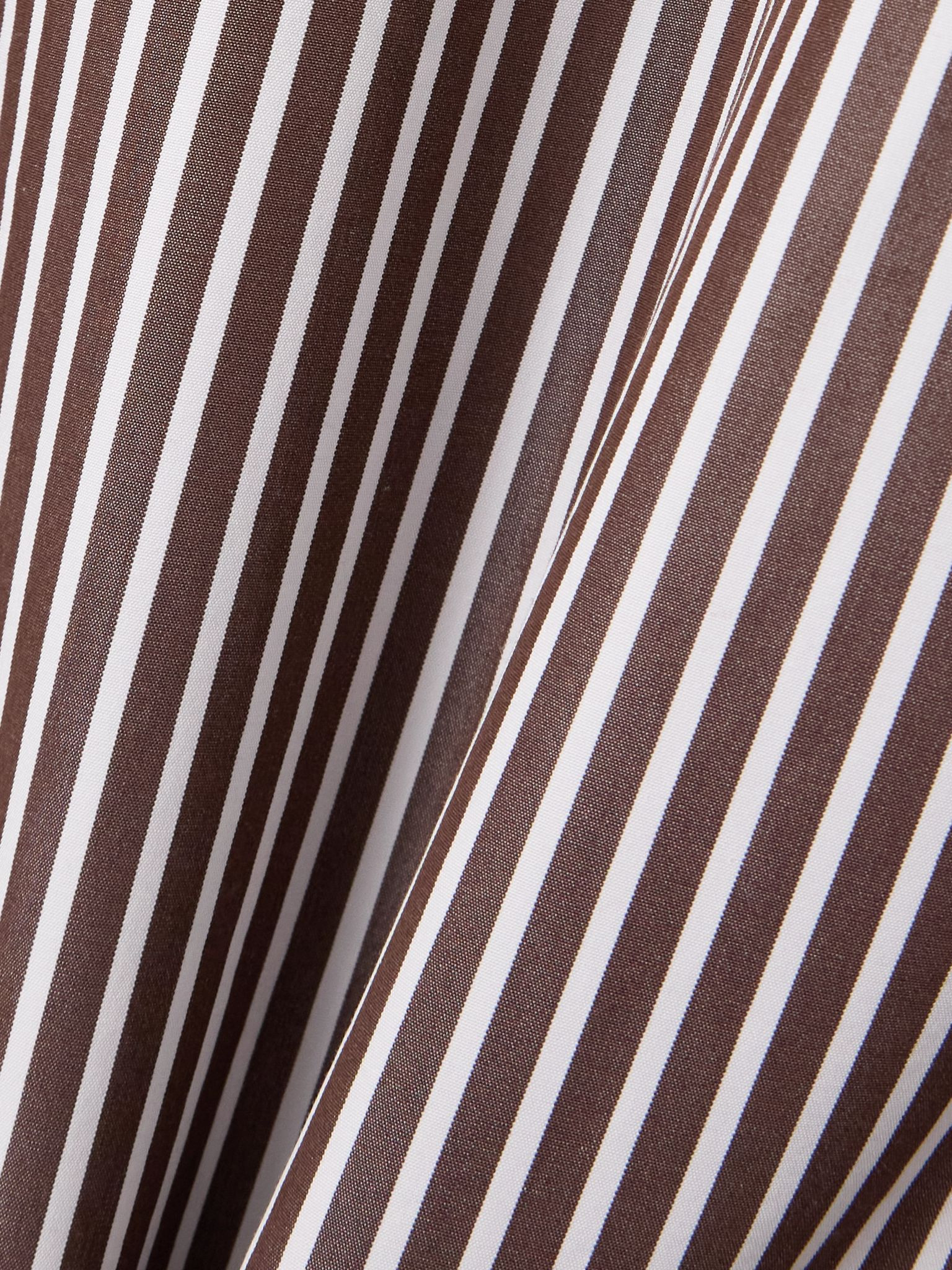 Verna striped cotton-poplin shirt Multi - 5