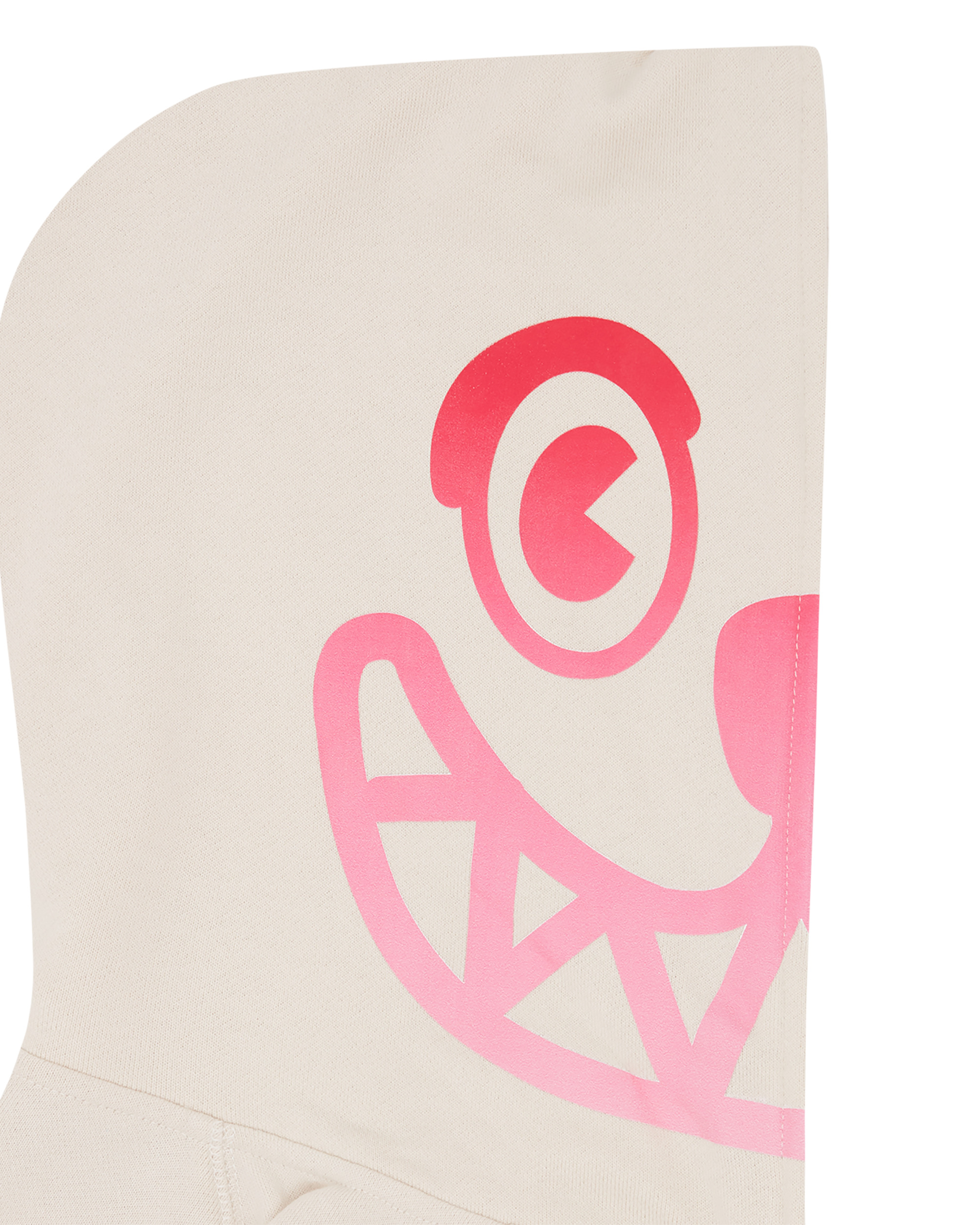 GRADIENT SMILEY ZIP THROUGH HOOD - 6