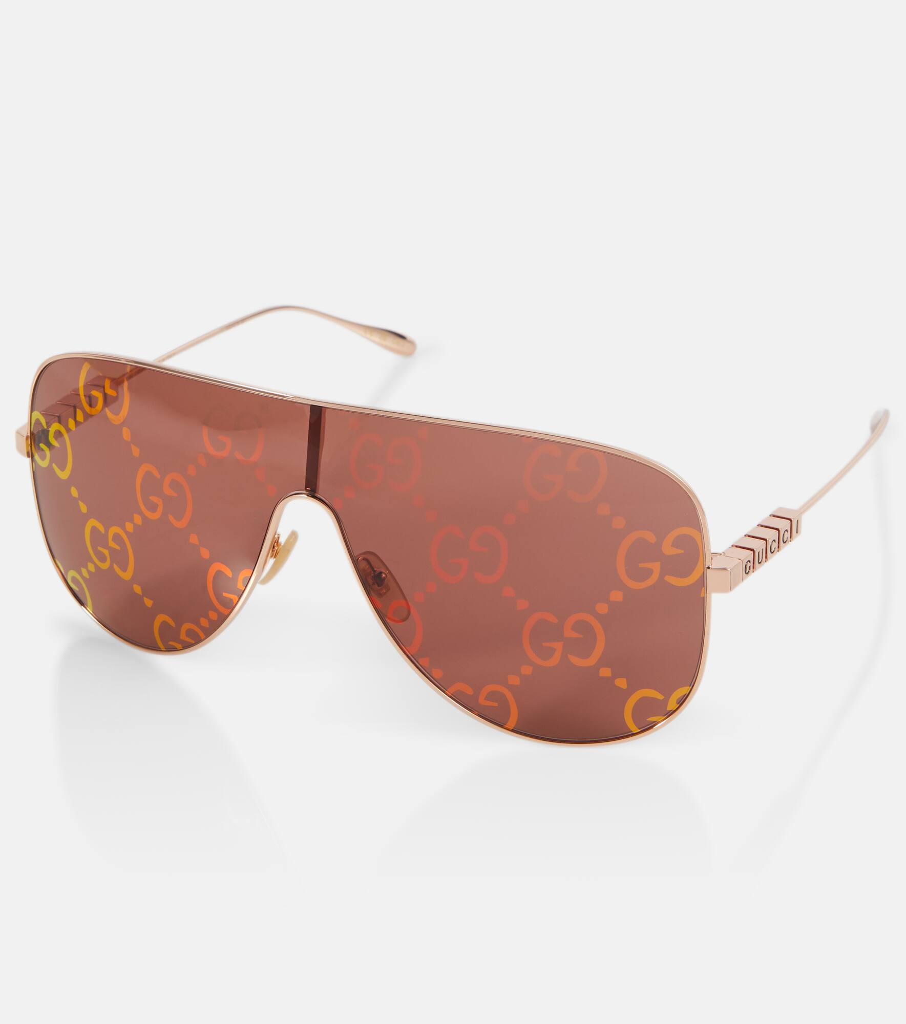 GG shield sunglasses - 4