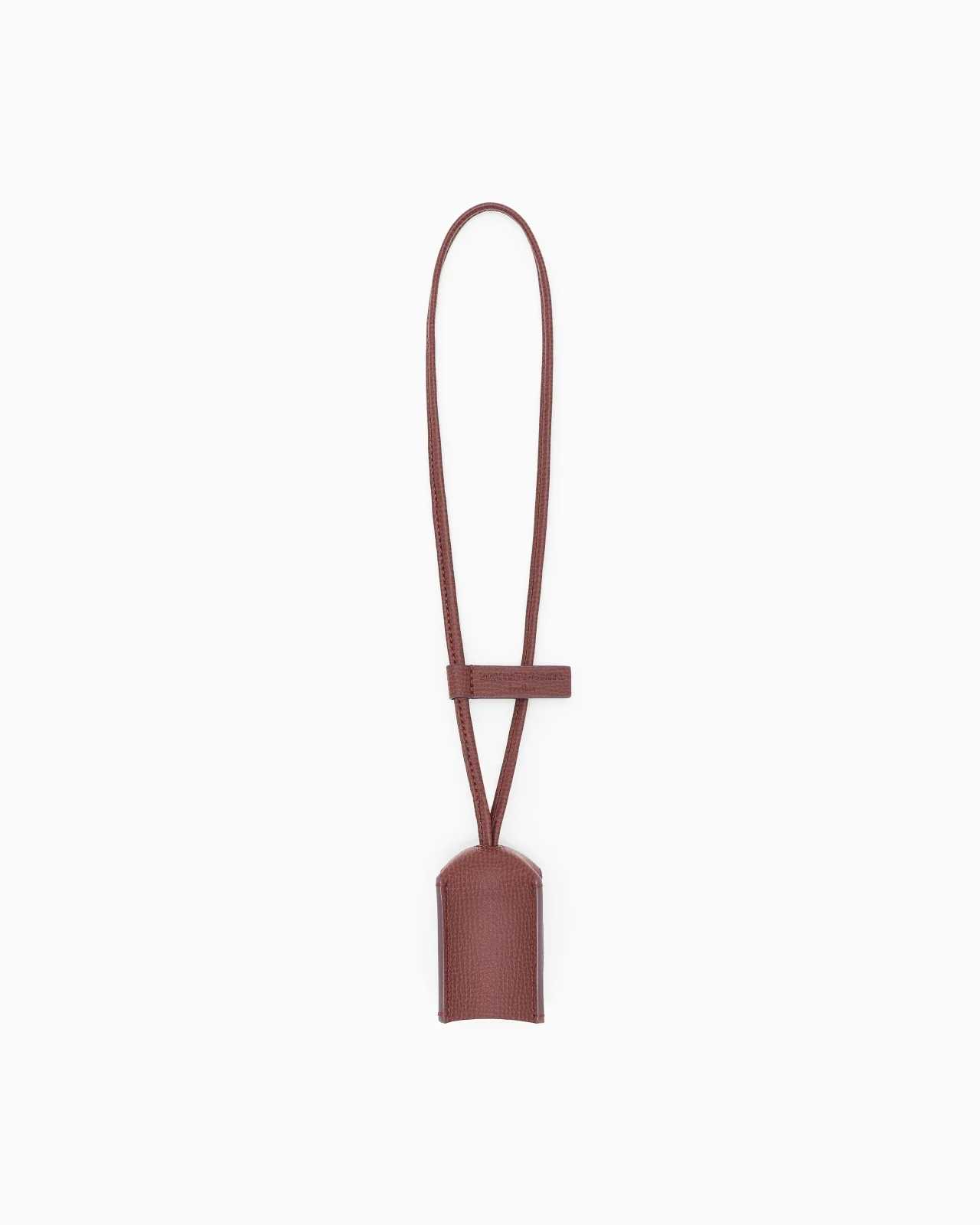 EMPORIO ARMANI 1981 LEATHER CHARM - 1