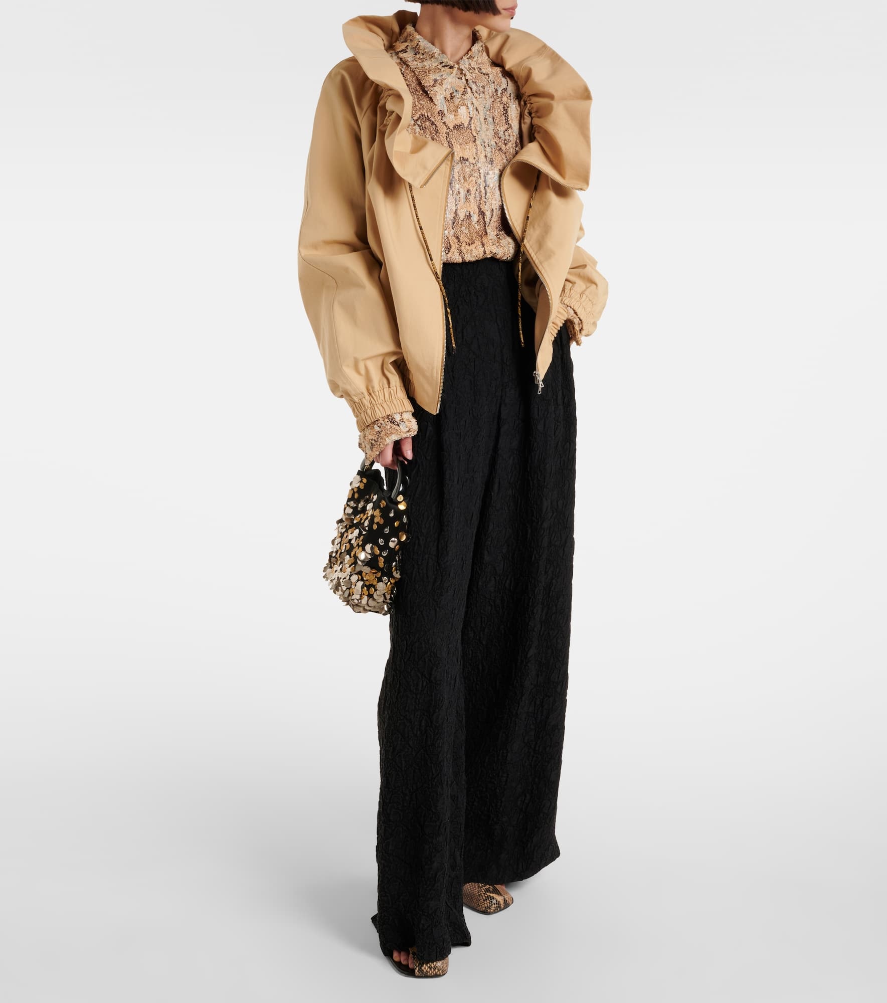 Cotton poplin bomber jacket - 2