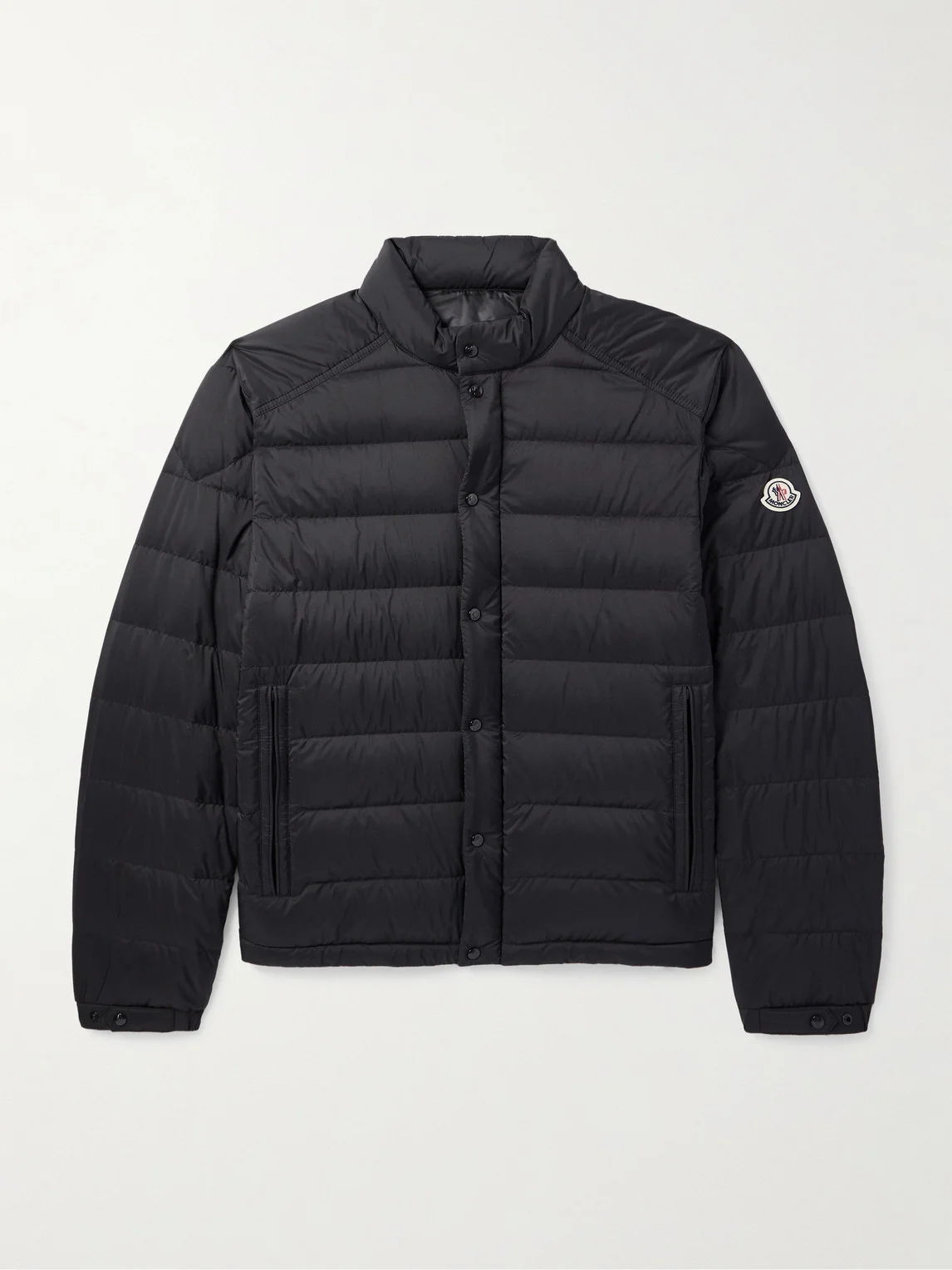 Slim-Fit Logo-Appliquéd Padded Shell Down Jacket - 1