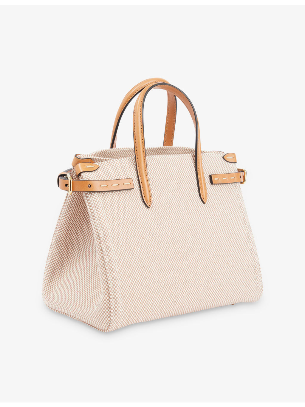 Antibes Small Cotton Tote Bag - 4