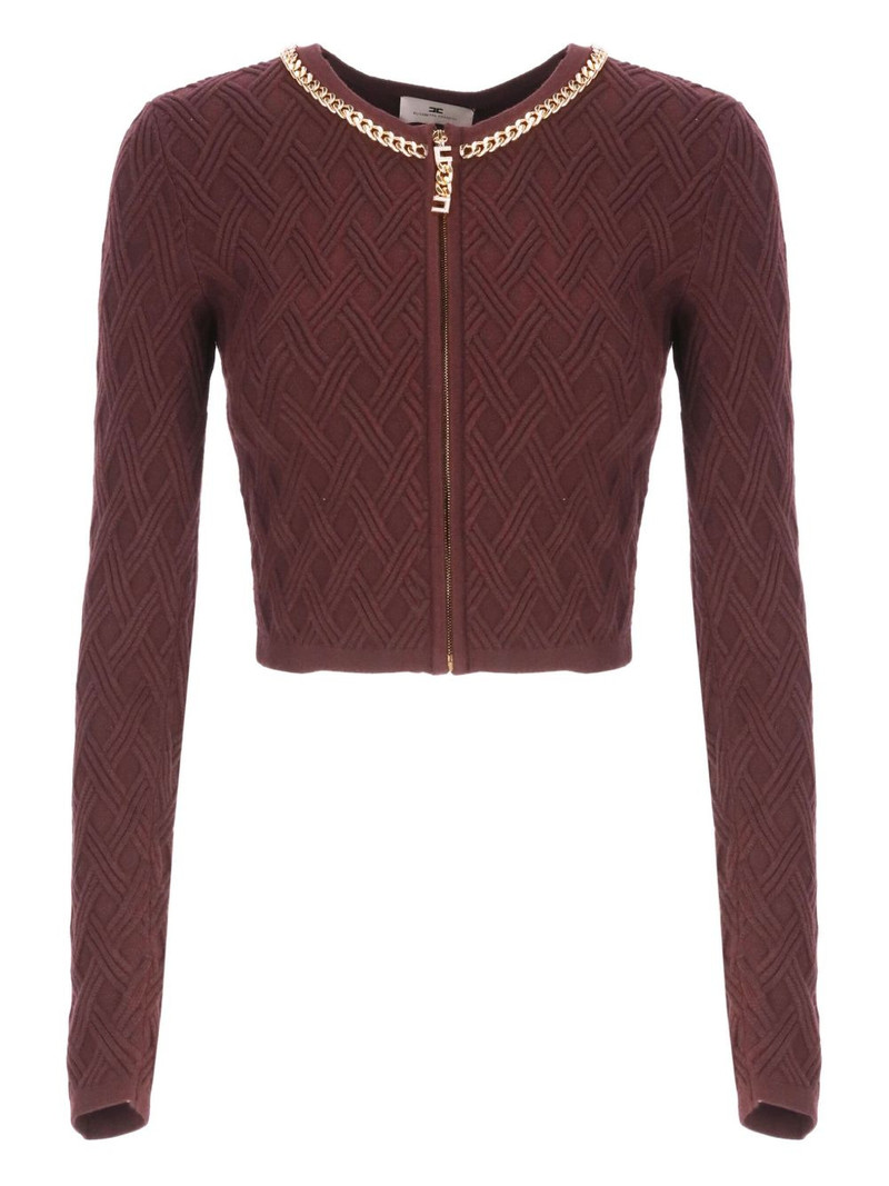 cropped zip-up sweater 1