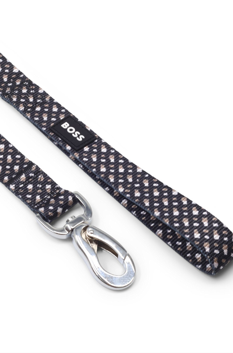 DOG LEASH WITH CONTRAST-LOGO PATCH 1
