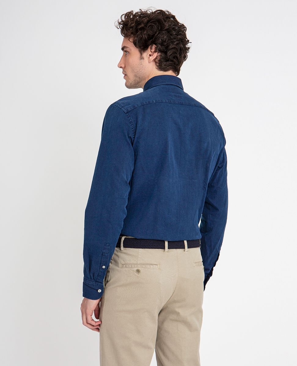 Cotton Denim Shirt - 3