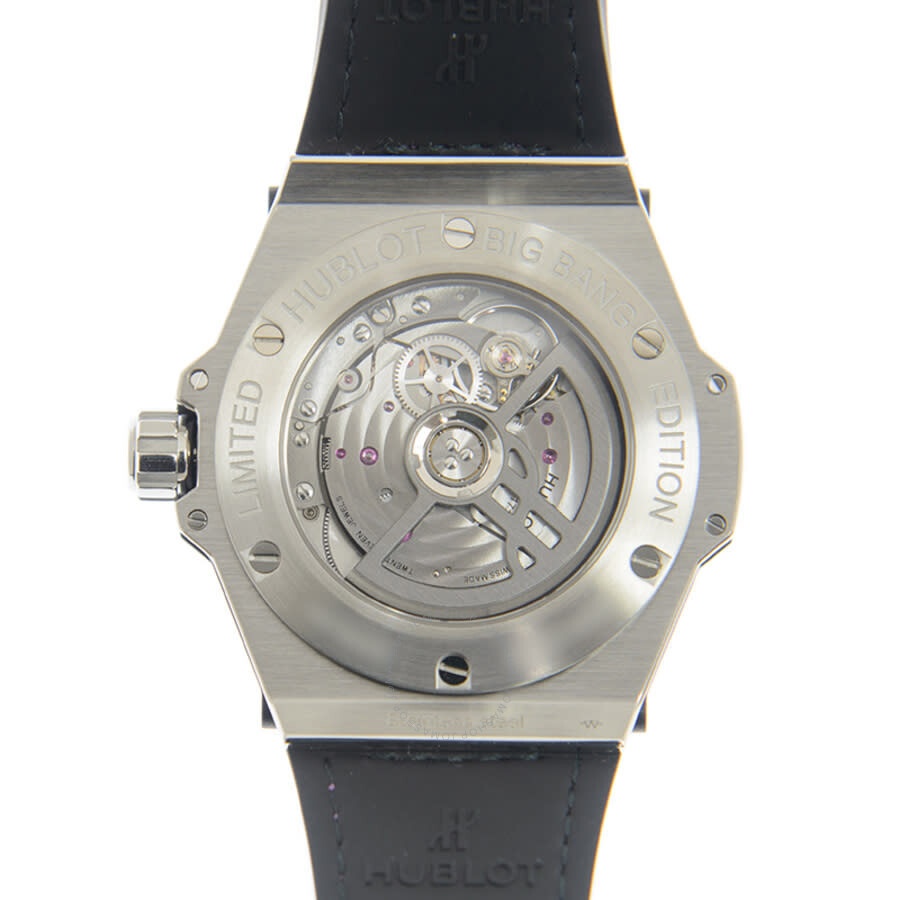 Hublot Big Bang Sang Bleu Automatic Diamond Purple Dial Ladies Watch 465.SS.89P7.VR.1204.MXM20 - 4