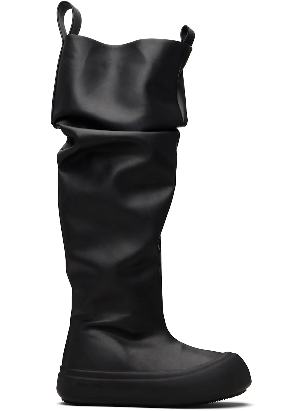 Black Fisherman Chelsea Boots - 1