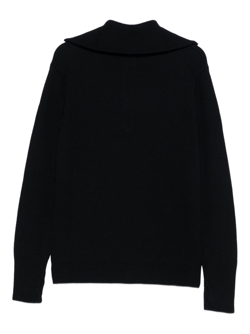 BARENA half-zip sweater outlook