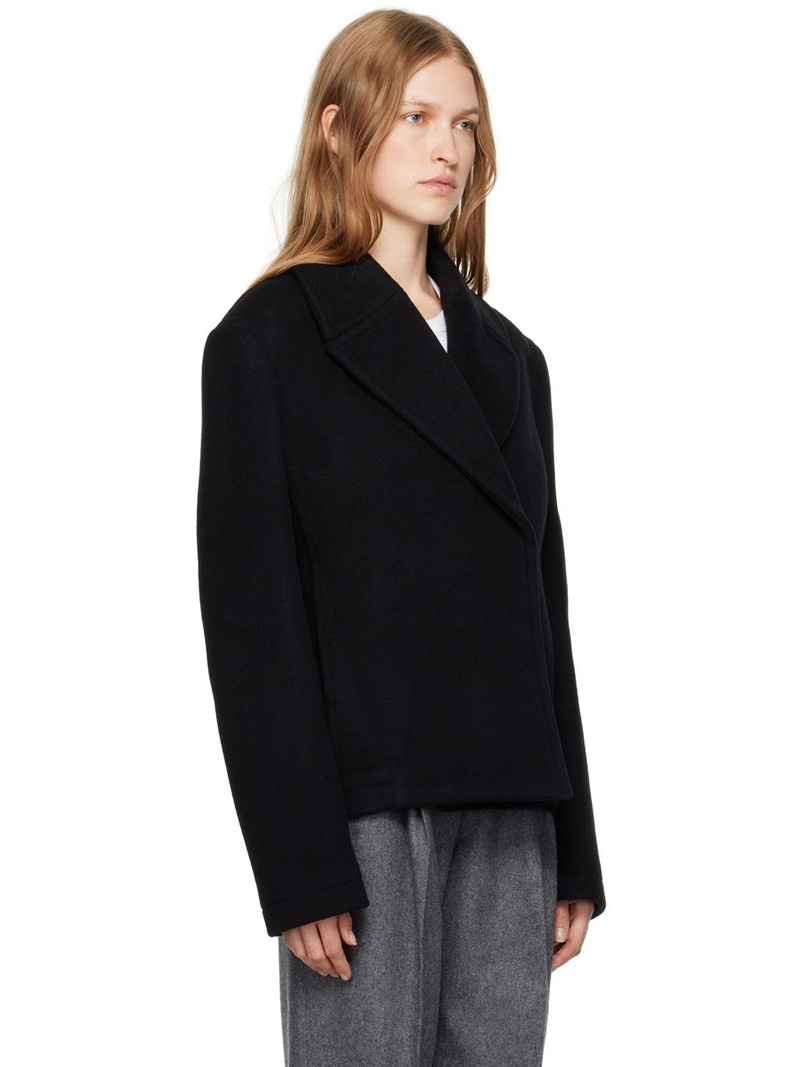 Black Cropped Jacket 2