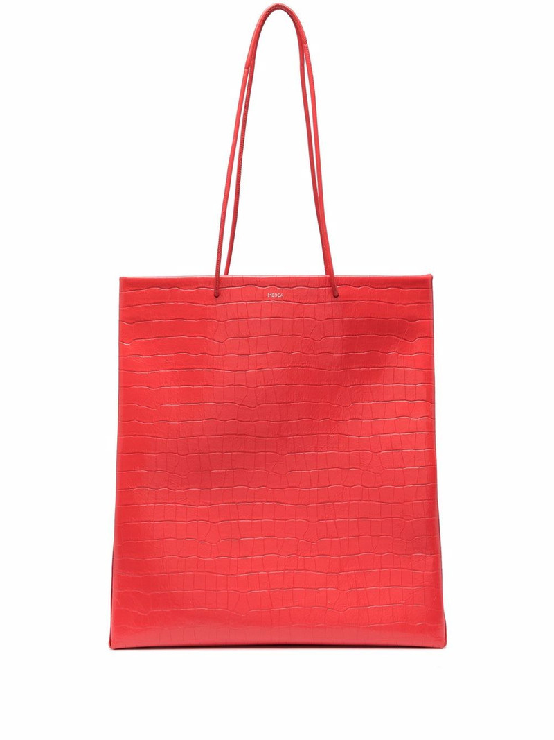 crocodile effect tote bag 1