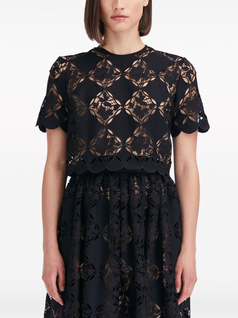 Gardenia guipure blouse - 3