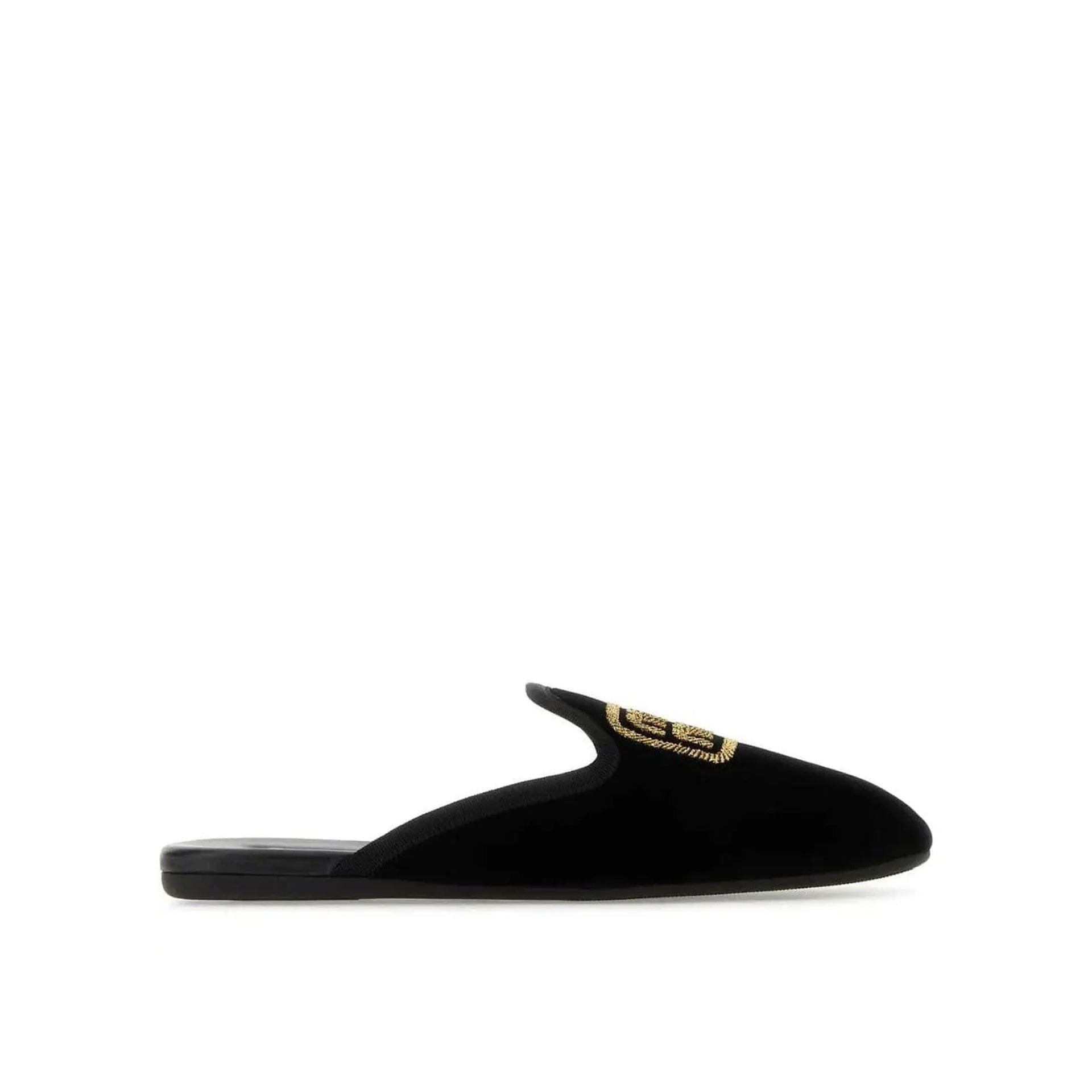 Miu Miu Logo Embroidered Slip-On Mules Women - 1