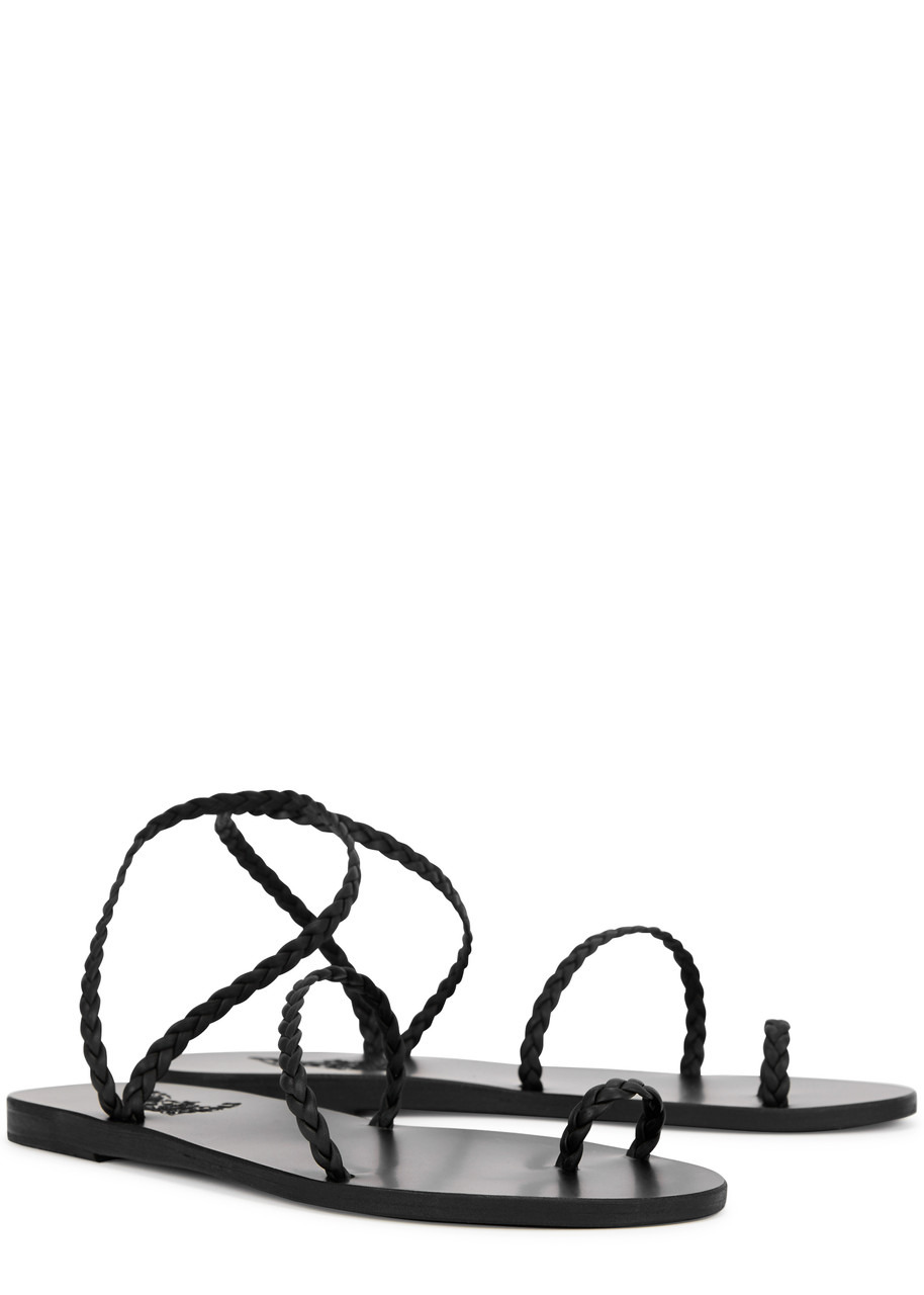 Ancient Greek Sandals Eleftheria Braided Leather Sandals - 2