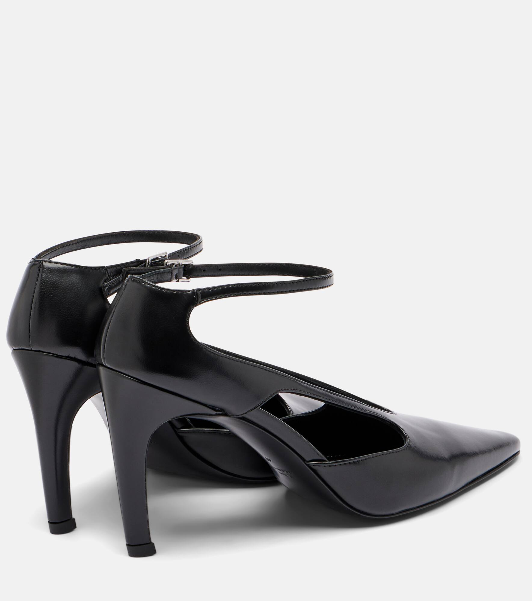 Leather slingback pumps - 2