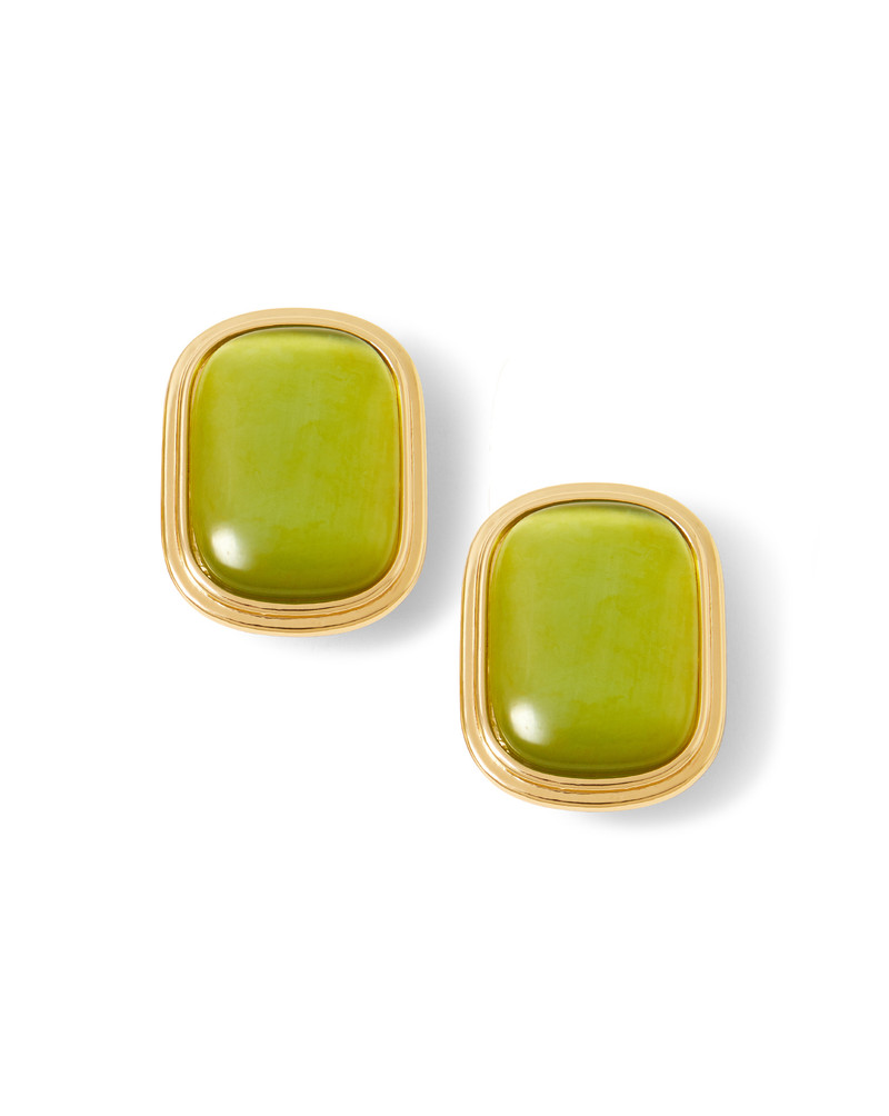 CAT’S EYE STONE EARRING 5