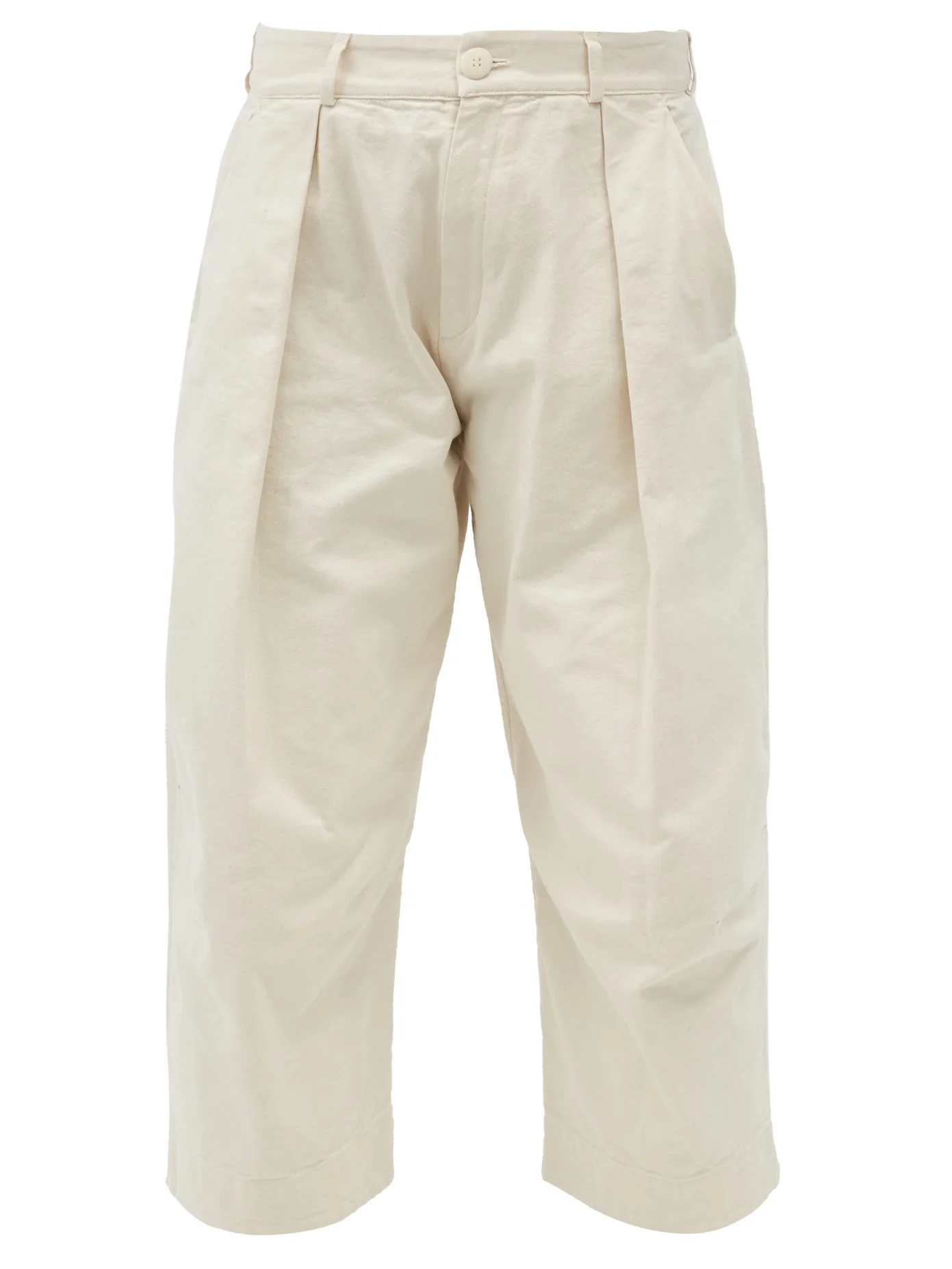 The Tinker cropped cotton trousers - 1