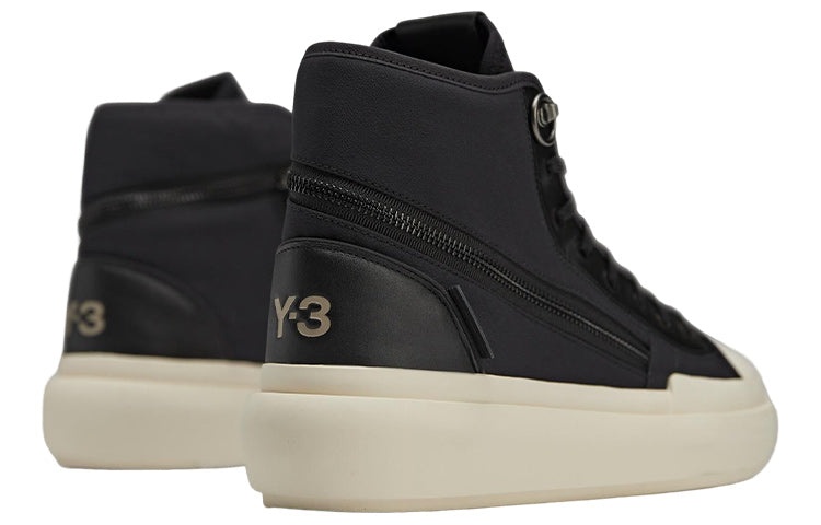 adidas Y-3 Ajatu Court High 'Black Cream White' HQ5967 - 4