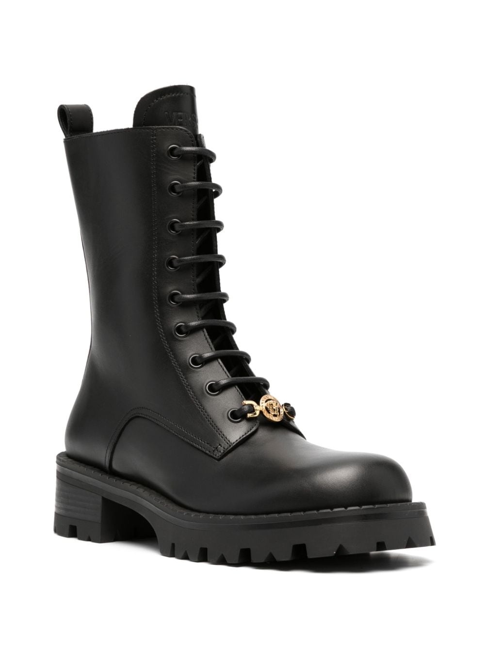 Vagabond lace-up army boots - 2