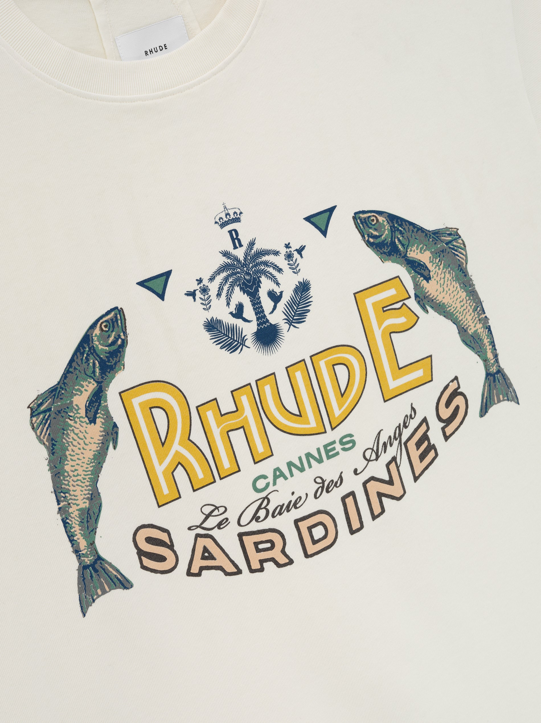 RHUDE SARDINES TEE - 5