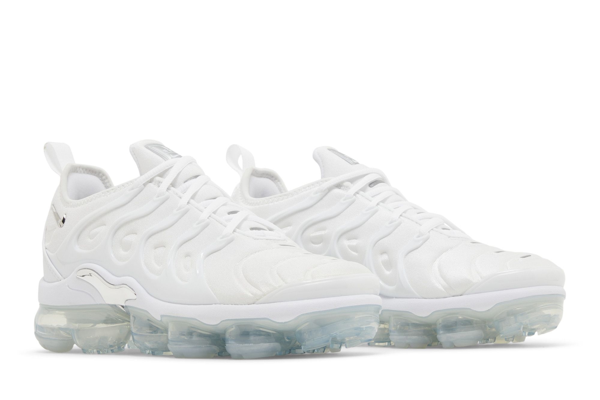 Wmns Air VaporMax Plus 'White Metallic Silver' - 8