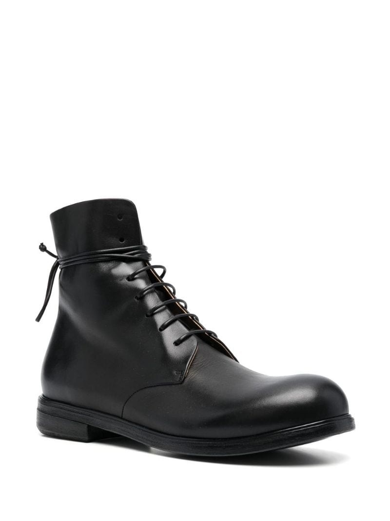 35mm lace-up leather boots - 2