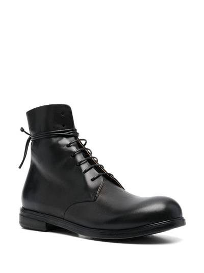 Marsèll 35mm lace-up leather boots outlook