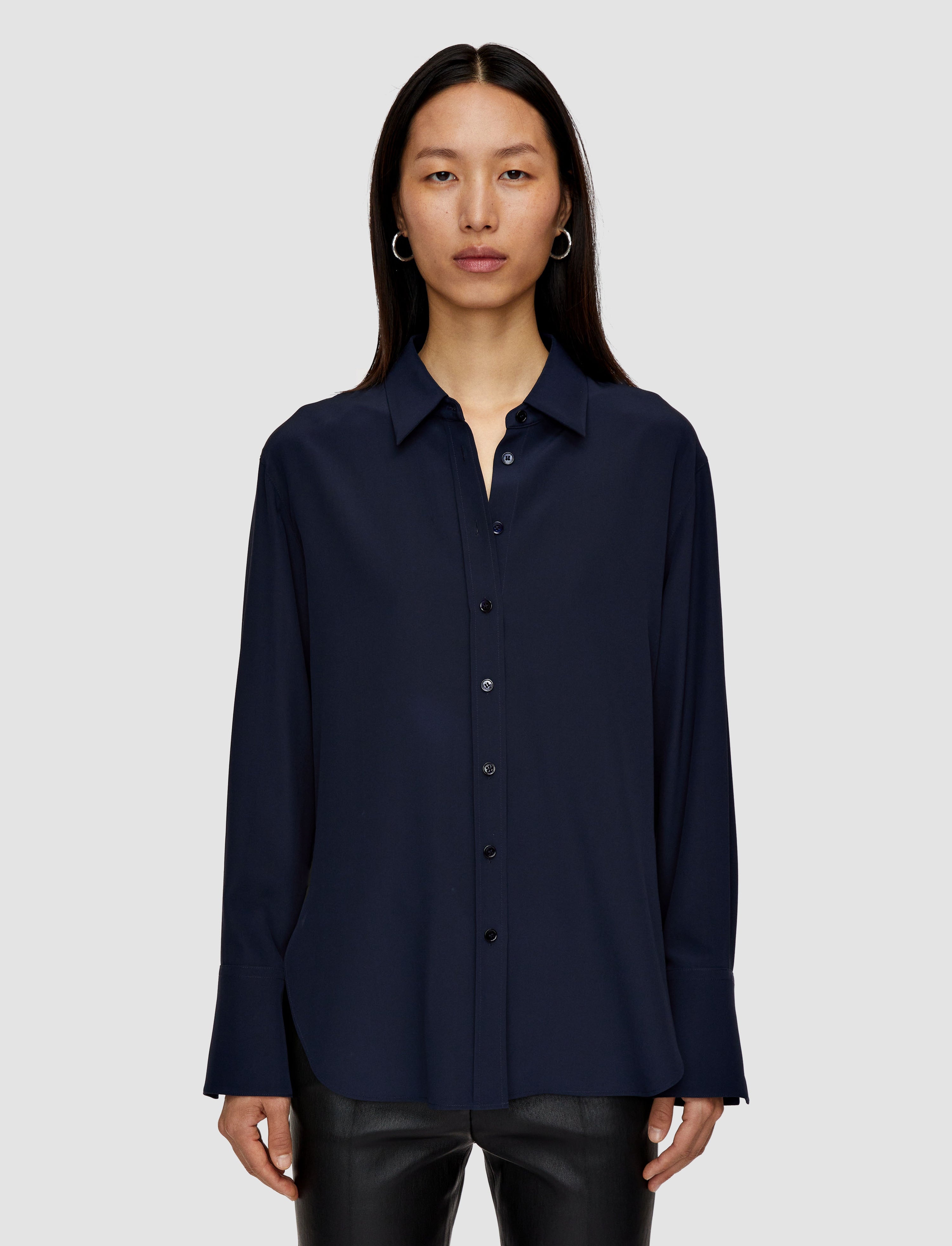 Silk Crepe de Chine Joe Blouse - 3