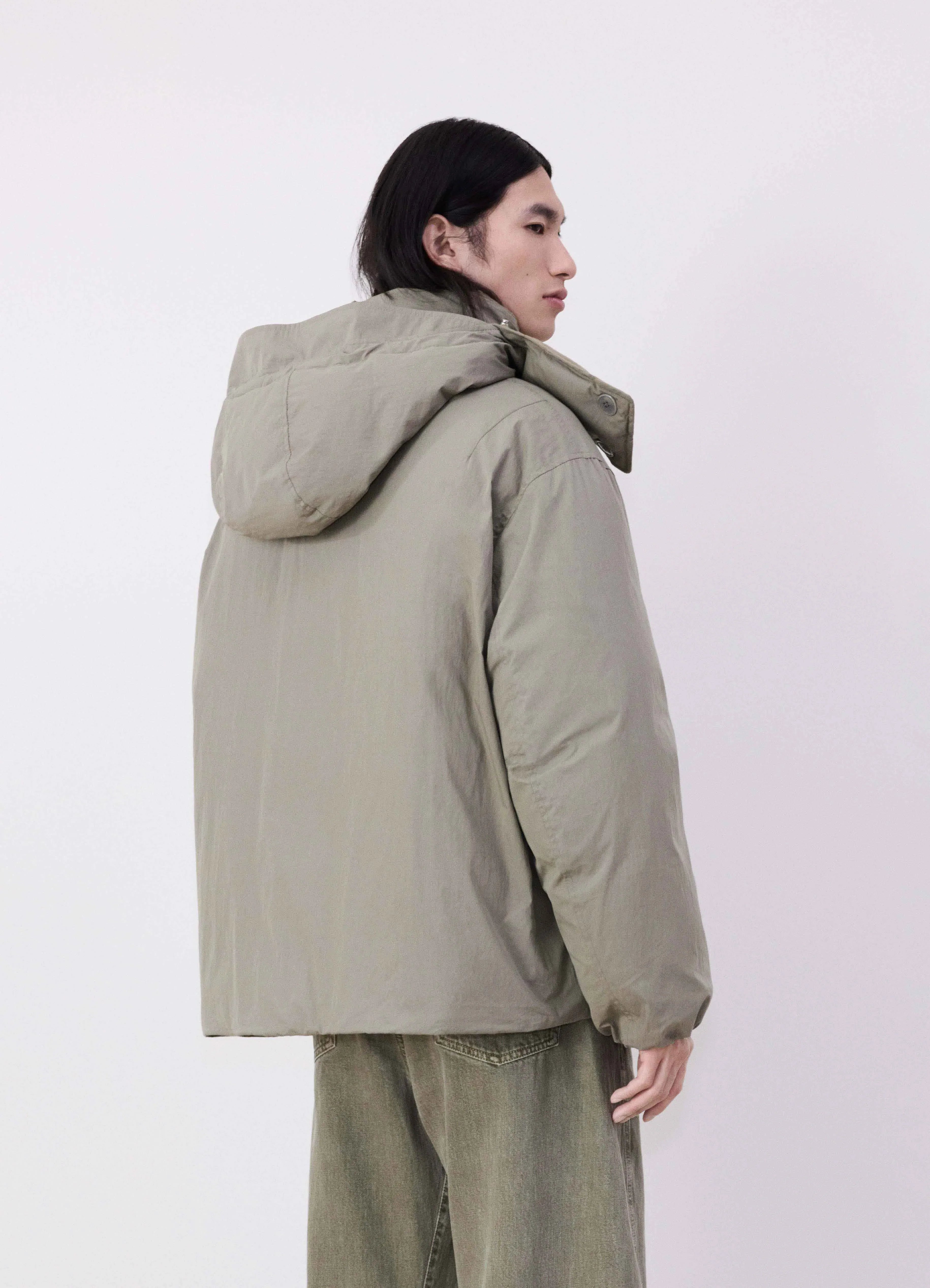 HOODED PUFFER BLOUSON - 3