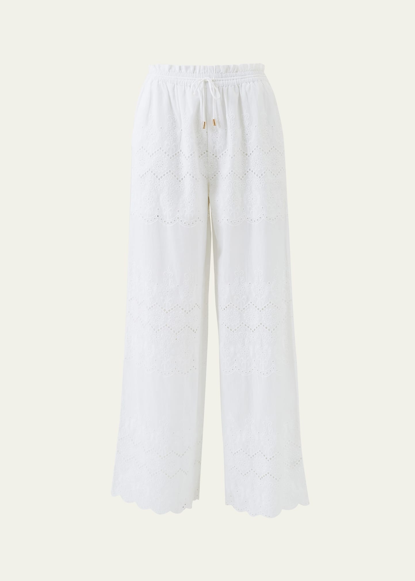 Immy Eyelet Drawstring Trousers - 1