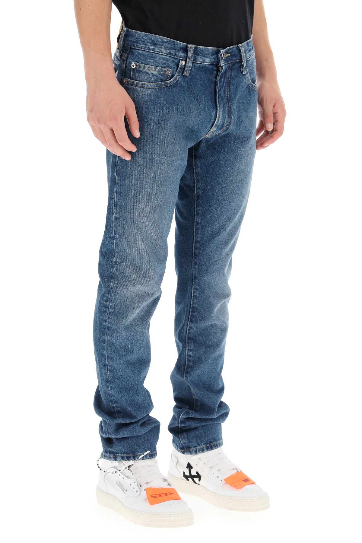 SLIM DIAG JEANS - 3