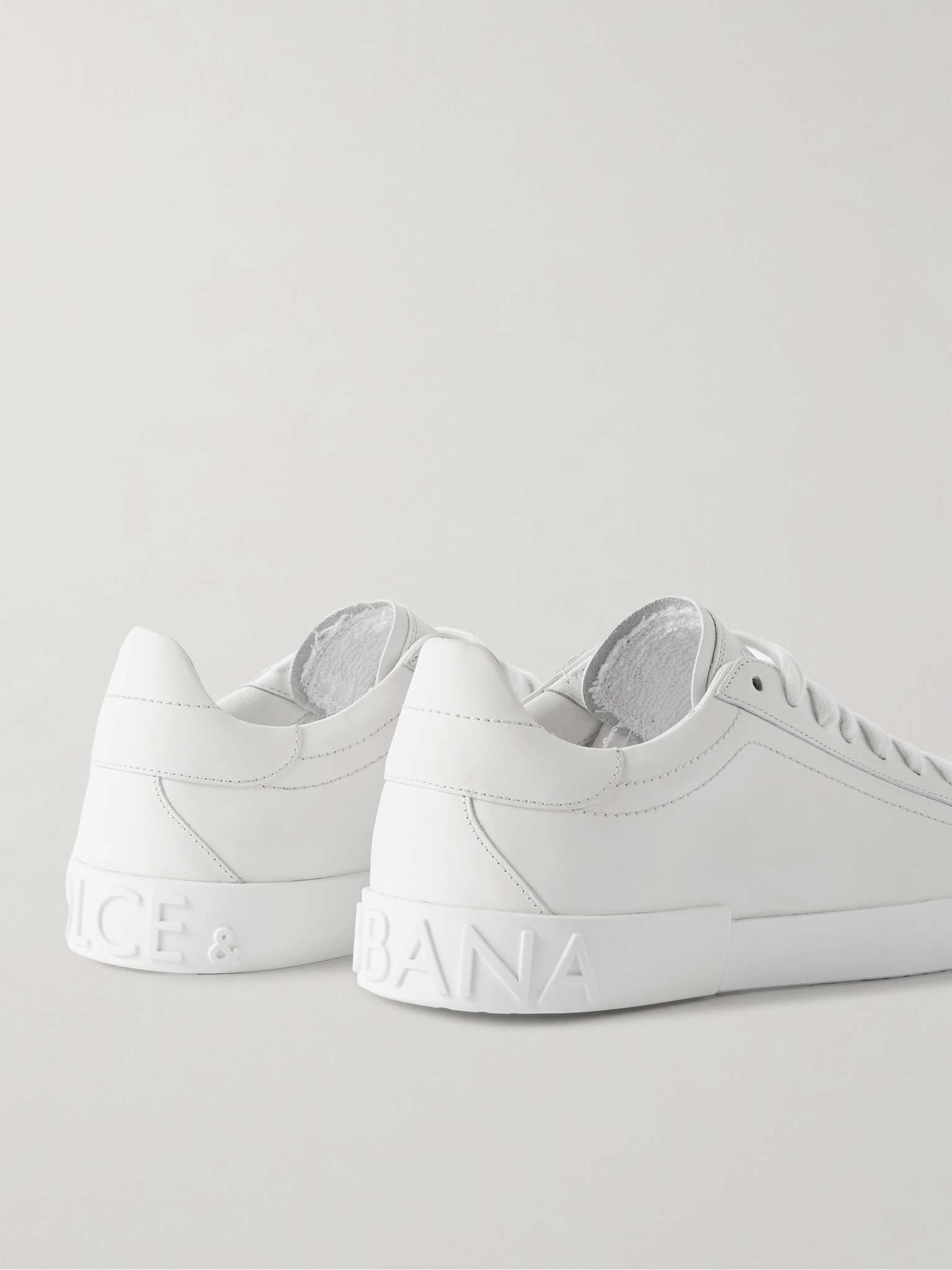 Leather Sneakers - 5
