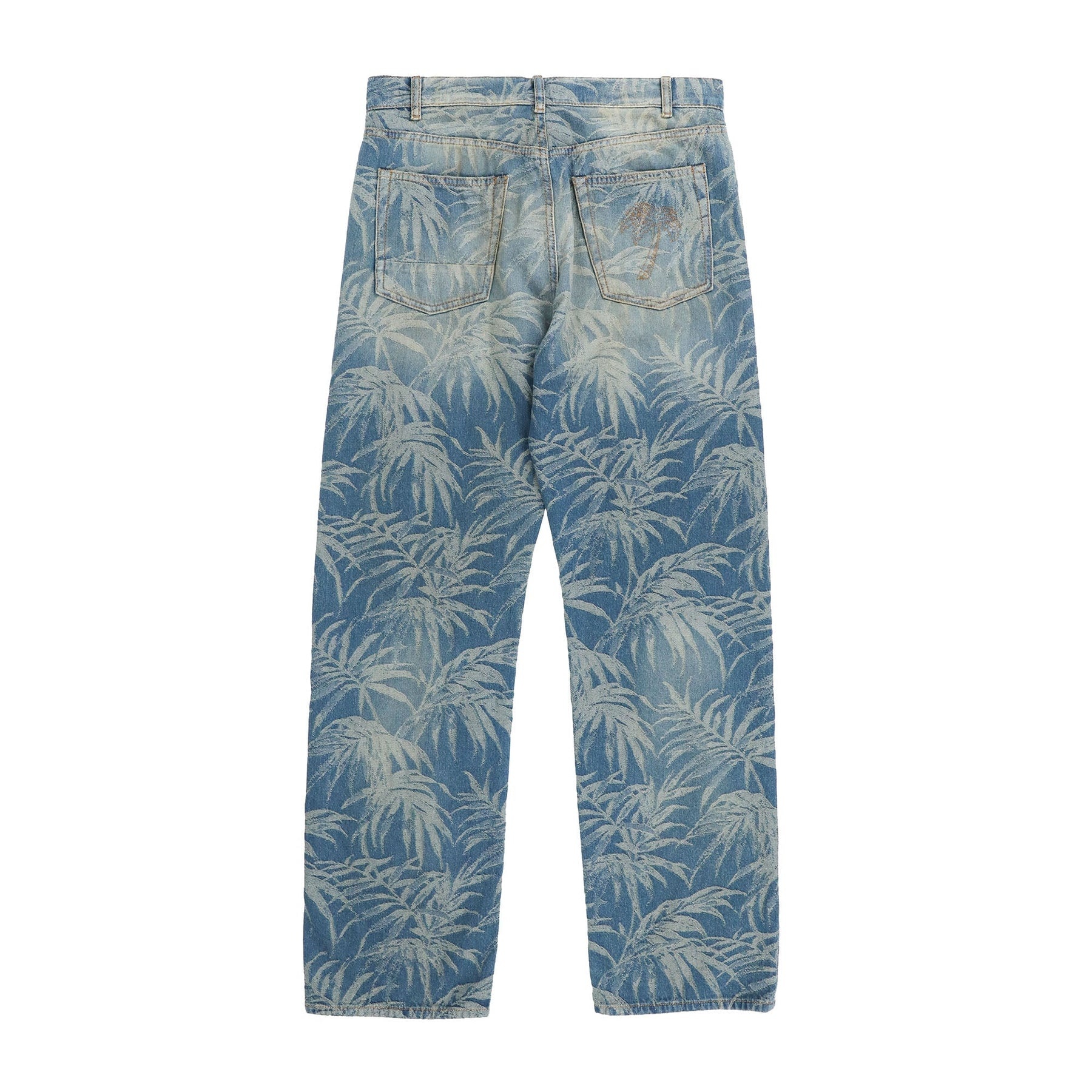 JUNGLE LOOSE 5 POCKETS / LIGHT BLU OFF - 2