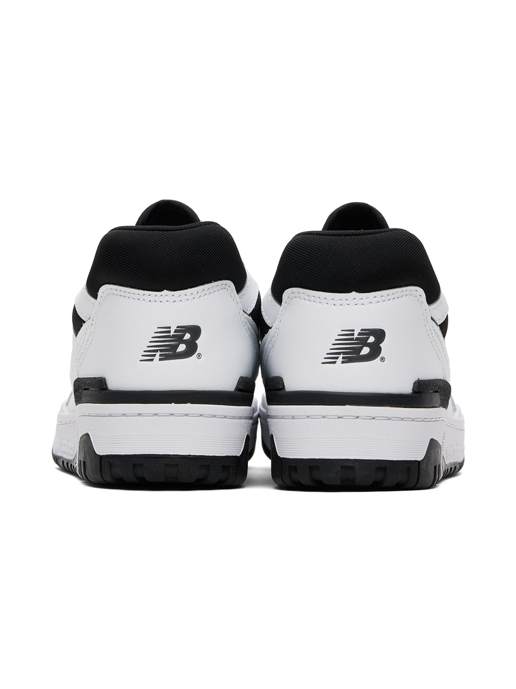 White & Black BB550 Sneakers - 2