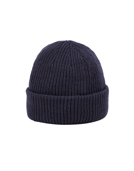 N01XC STONE ISLAND MARINA_PURE WOOL FULL RIB BLUE - 2