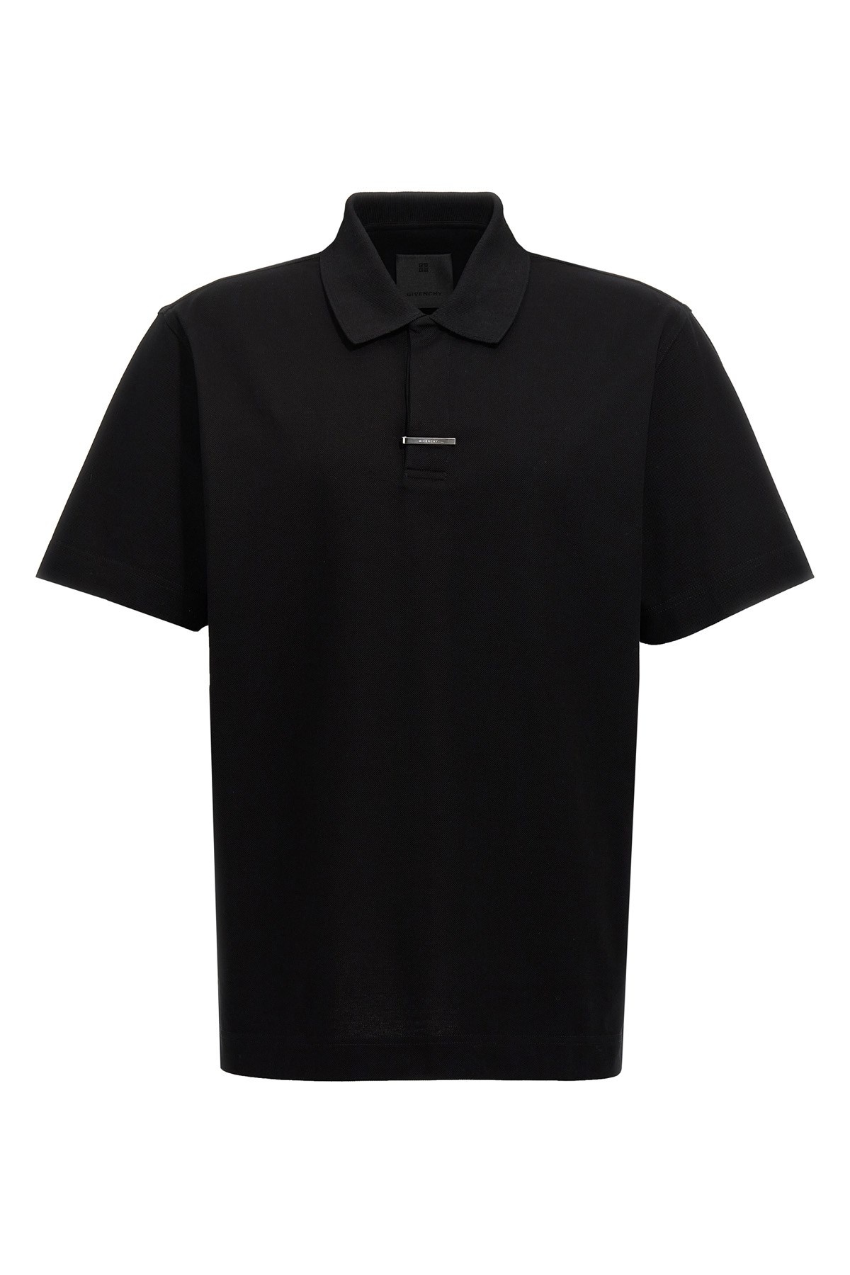 Tシャツ・カットソー GIVENCHY FW24 'Placket' polo shirt (BM71H13YE1 001) Givenchy 'placket' polo shirt | julianfashion | REVERSIBLE