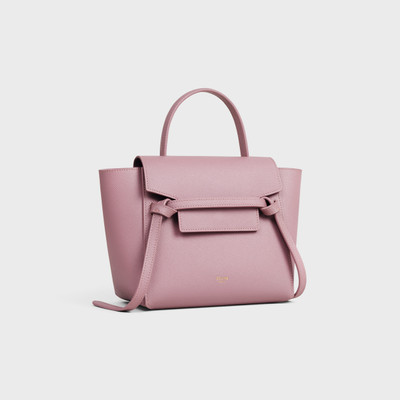 CELINE Nano Belt bag in grained calfskin outlook